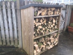 Log Store 4' x 5' 18 inch